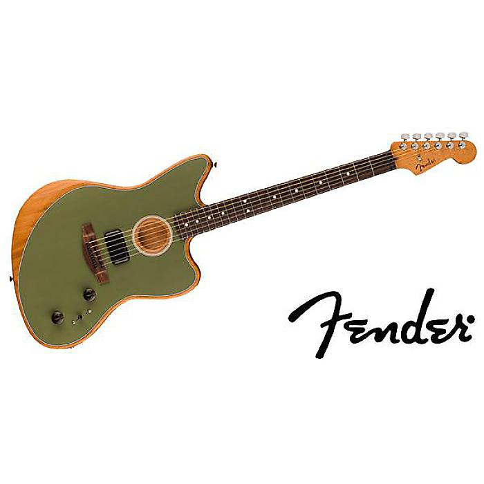 FENDER ( フェンダー ) / Acoustasonic Player Jazzmaster Rosewood Antique Olive