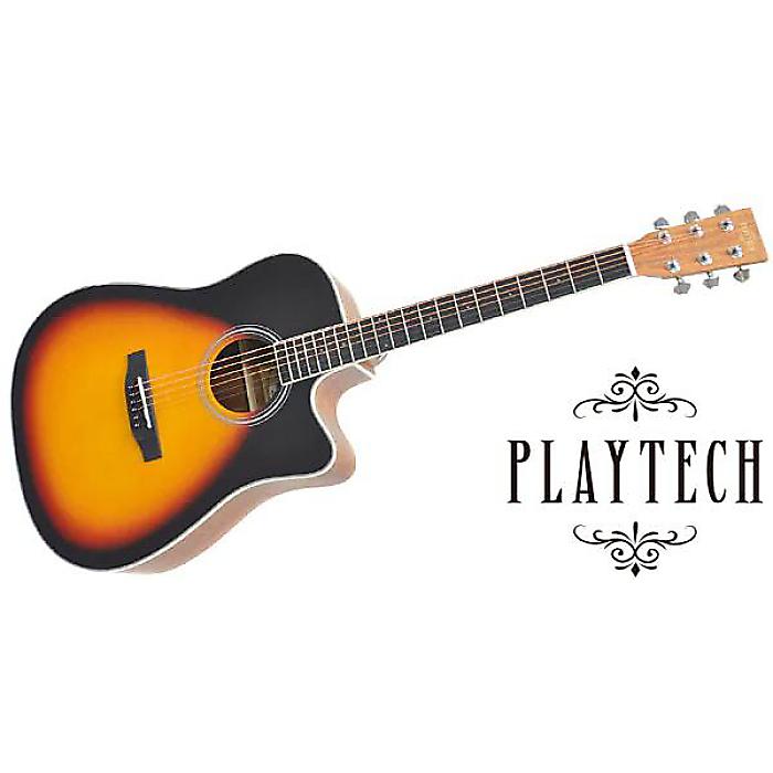 PLAYTECH ( プレイテック ) / AD28C Sunburst ドレッドノート・カッタウェイタイプ