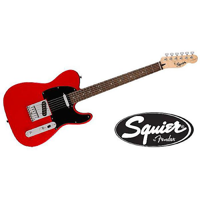 SQUIER ( スクワイヤ ) / Sonic Telecaster Laurel-FB Black-PG Torino Red