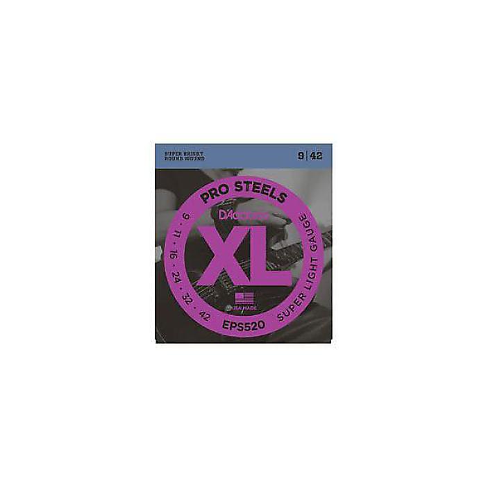 DADDARIO ( ダダリオ ) / EPS520 XL ProSteels Round Wound Super Light