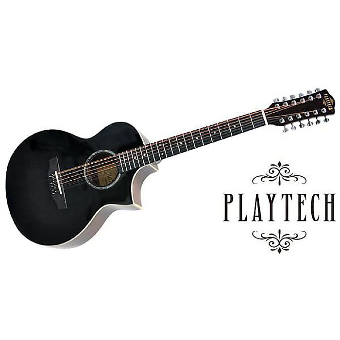 PLAYTECH ( プレイテック ) / AD35-12C Black 12弦ギター