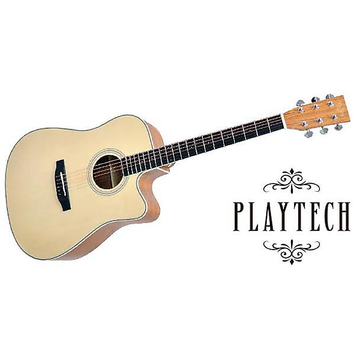 PLAYTECH ( プレイテック ) / AD28C Natural ドレッドノート・カッタウェイタイプ