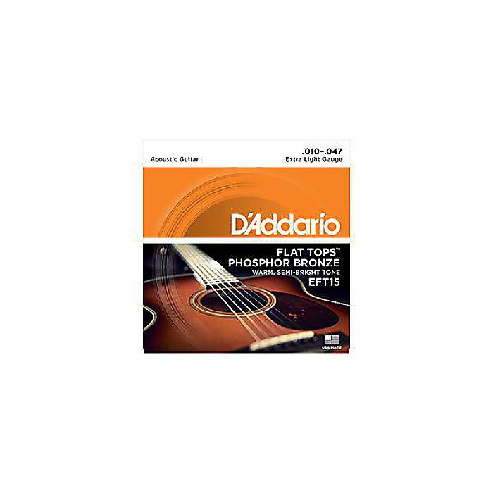 DADDARIO ( ダダリオ ) / EFT15 Flat Top Phosphor Bronze Wound Extra Light
