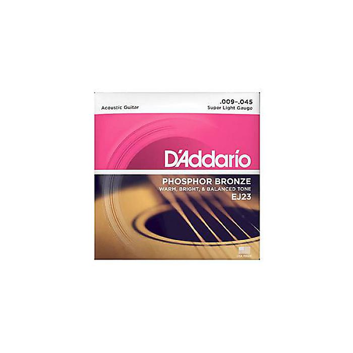 DADDARIO ( ダダリオ ) / EJ23 Phosphor Bronze Acoustic Guitar Strings, Super Light,