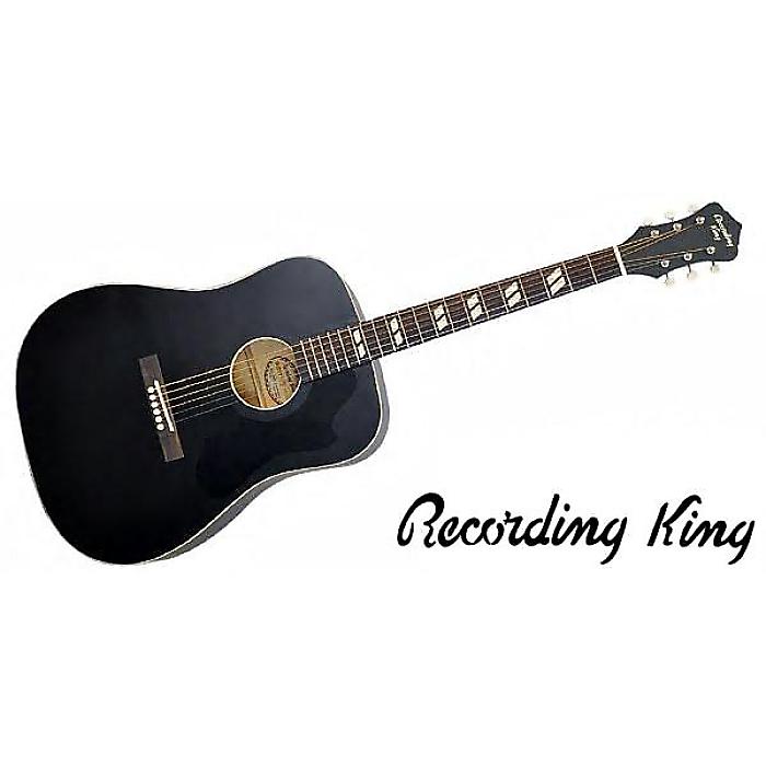 RECORDING KING ( レコーディングキング ) / RDS7 Matte Black ドレッドノートタイプ
