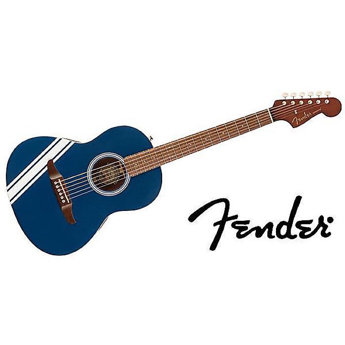 FENDER ( フェンダー ) / FSR Sonoran Mini Walnut Lake Placid Blue w/Competition Strip