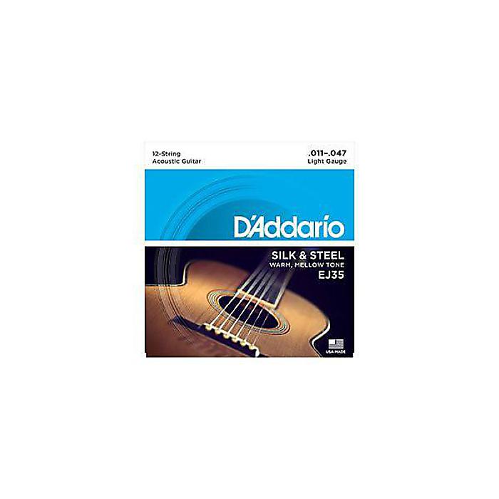 DADDARIO ( ダダリオ ) / EJ35 Silk & Steel Folk Guitar 12-String / Silverplated Wound