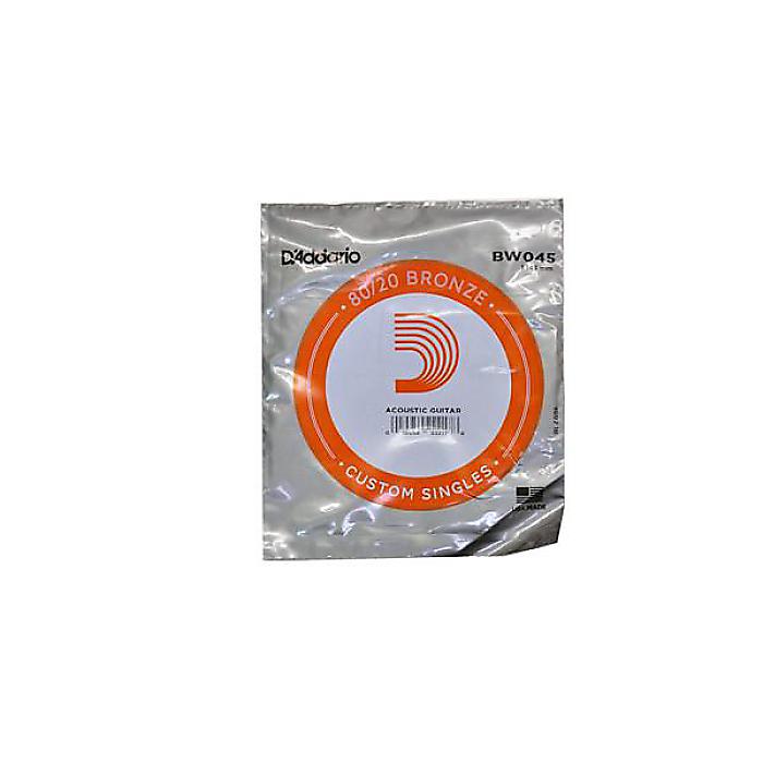 DADDARIO ( ダダリオ ) / BW045 Single 80/20 Bronze Wound 045