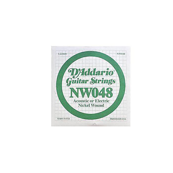 DADDARIO ( ダダリオ ) / NW048 Single XL Nickel Wound 048