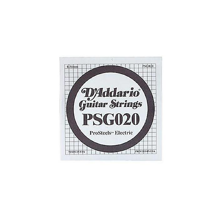 DADDARIO ( ダダリオ ) / PSG020 Single XL ProSteels Wound 020