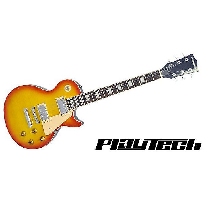 PLAYTECH ( プレイテック ) / LP400 Flame Top Cherry Sunburst レスポールタイプ