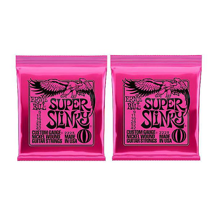 ERNIE BALL ( アーニー・ボール ) / Super Slinky ツインパックセット