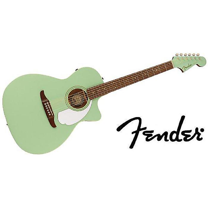 FENDER ( フェンダー ) / Newporter Player Walnut FB White Pickguard Surf Green