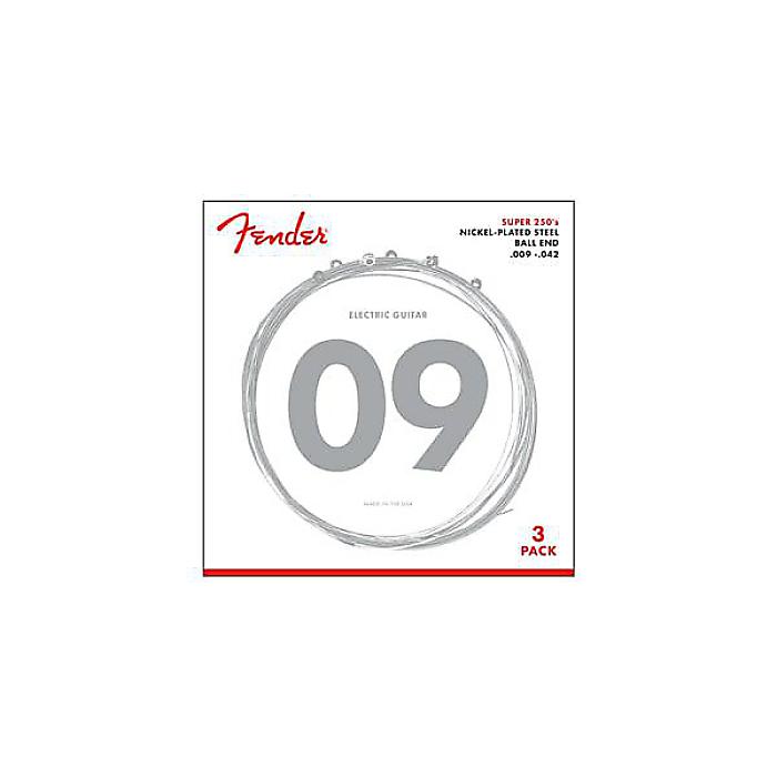FENDER ( フェンダー ) / Super 250L NPS Ball End Strings 3-Pack