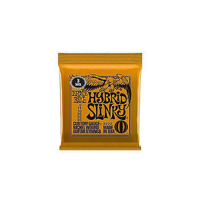 ERNIE BALL ( アーニー・ボール ) / Hybrid Slinky 3SET Pack #3222
