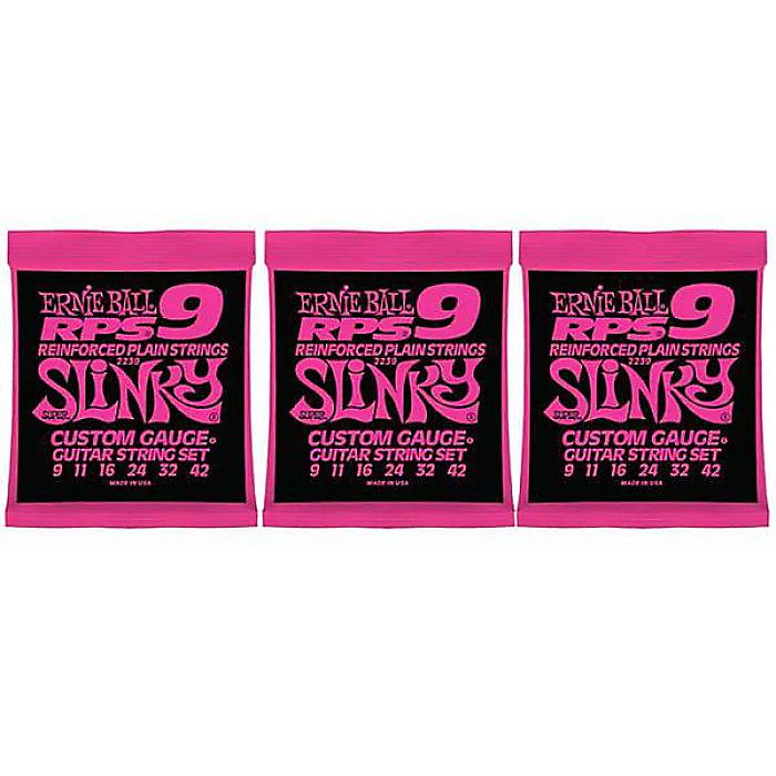 ERNIE BALL ( アーニー・ボール ) / Super Slinky RPS9 #2239、 3パックセット