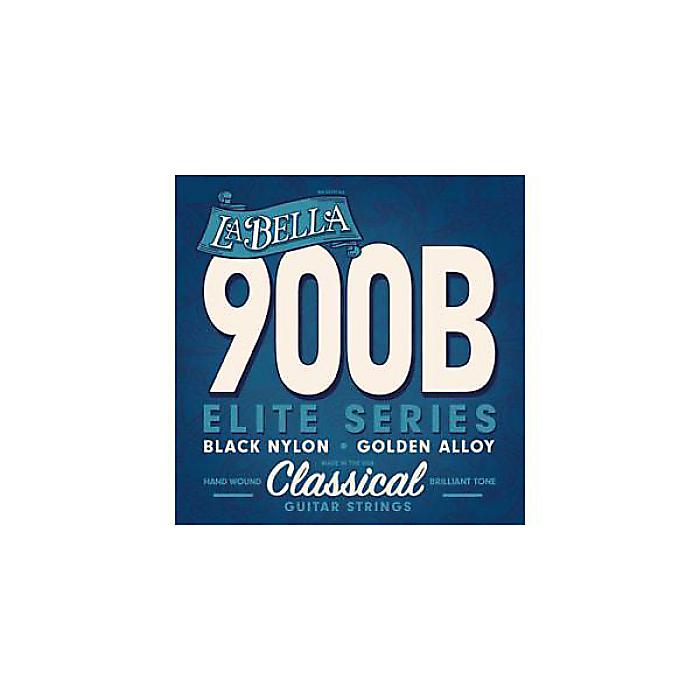 La Bella ( ラベラ ) / 900-B Elite Black Nylon Polished Golden Alloy