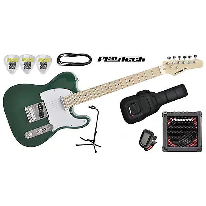 PLAYTECH ( プレイテック ) / TL250ギター入門セットMaple Green