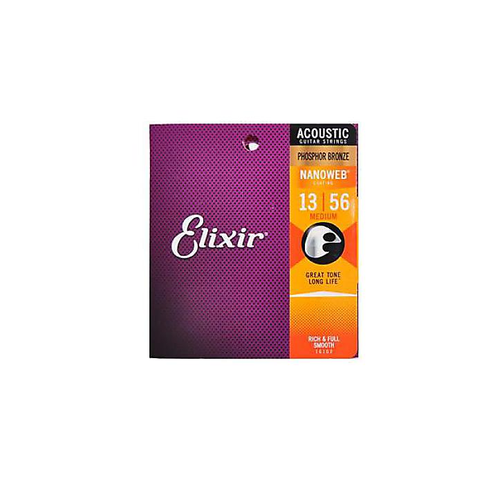 ELIXIR ( エリクサー ) / NANOWEB Phosphor Bronze Medium #16102