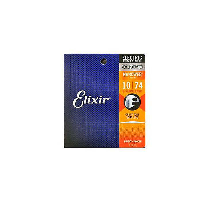 ELIXIR ( エリクサー ) / NANOWEB 8-Strings Light #12062