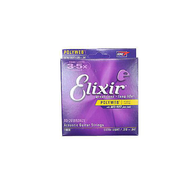 ELIXIR ( エリクサー ) / ♯11000 POLYWEB 80/20 Bronze Extra Light