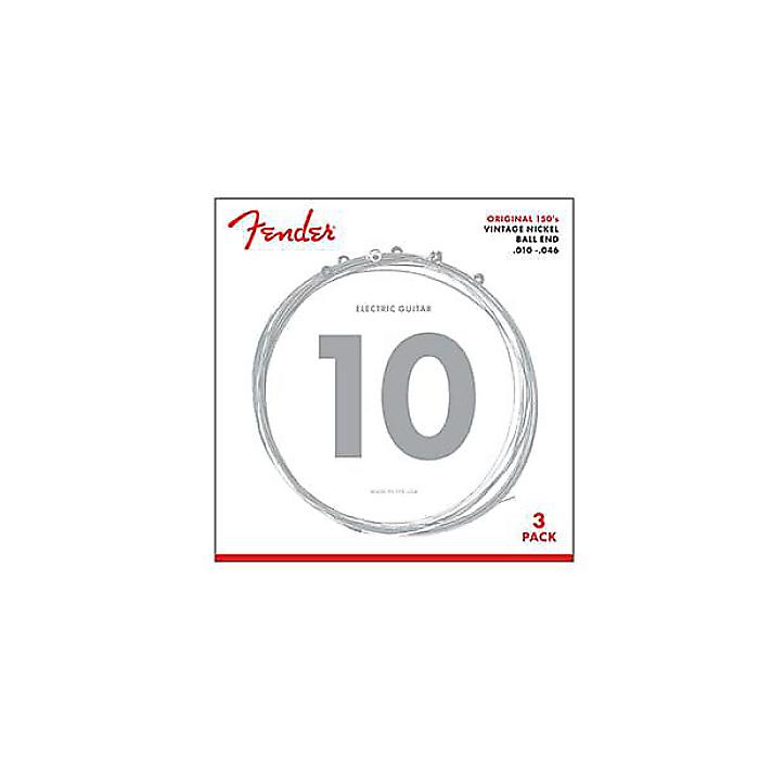 FENDER ( フェンダー ) / 150R Pure Nickel Nickel Ball End 10-46 3 Pack