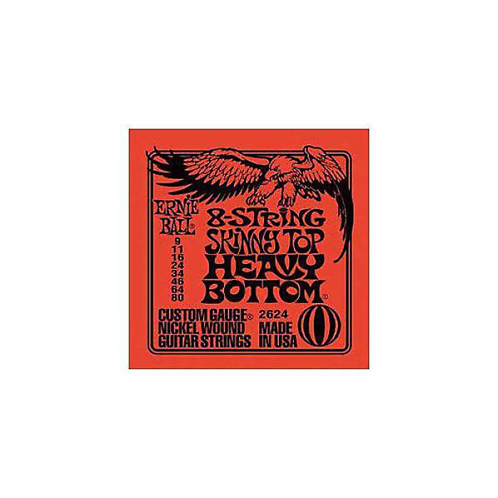 ERNIE BALL ( アーニー・ボール ) / 8-STRINGS Skinny Top Heavy Bottom #2624