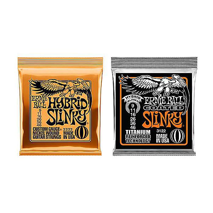ERNIE BALL ( アーニー・ボール ) / Slinky Nickel&Coated お試しセット09-46