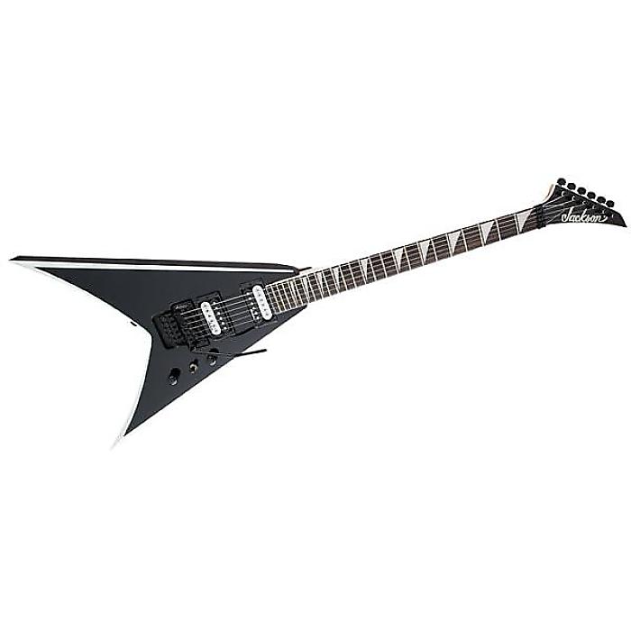 JACKSON ( ジャクソン ) ／ JS32 KING V, BLACK WITH WHITE BEVELS の