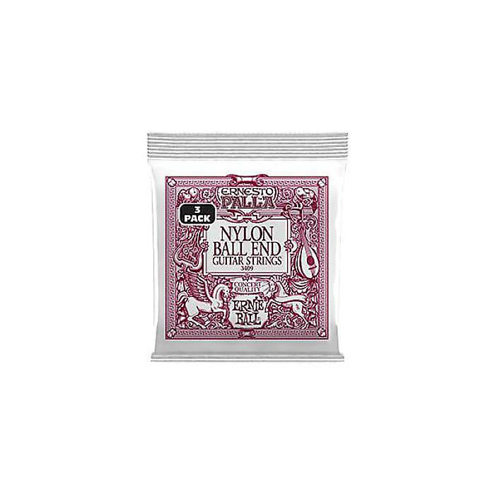 ERNIE BALL ( アーニー・ボール ) / Ernesto Palla Nylon Ball End Classical Guitar Strings - Blac