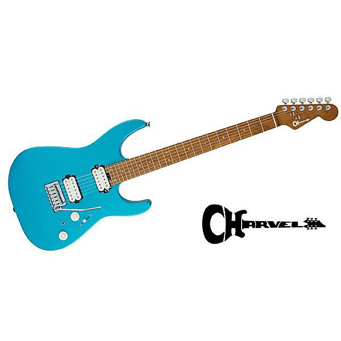 CHARVEL ( シャーベル ) / Pro-Mod DK24 HH 2PT CM Matte Blue Frost