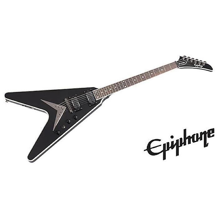 EPIPHONE ( エピフォン ) / Dave Mustaine Flying V Custom Black Metalic