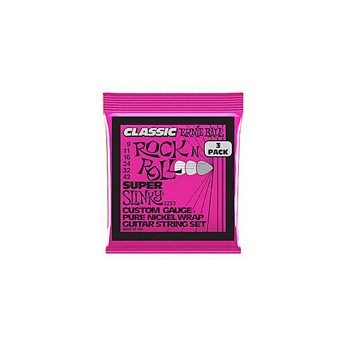 ERNIE BALL ( アーニー・ボール ) / Super Slinky Classic Rock n Roll Pure Nickel Wrap Electric G