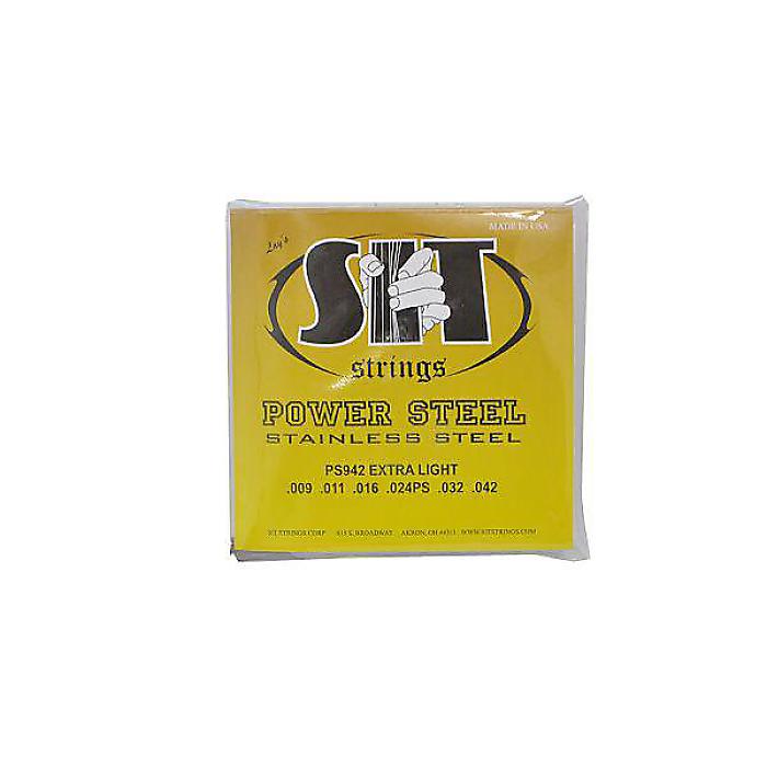 SIT STRINGS ( エスアイティーストリングス ) / PS942 EXTRA LIGHT POWER STEEL STAINLESS ELECTRIC