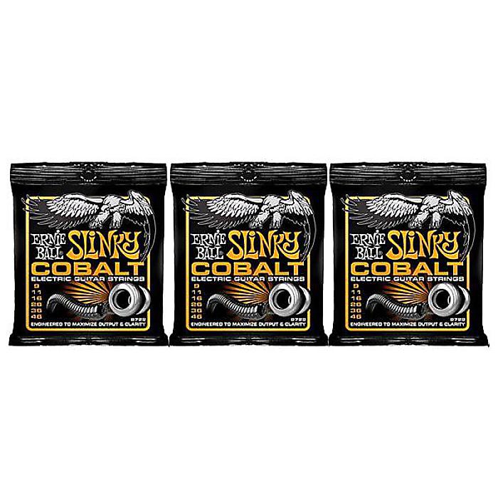 ERNIE BALL ( アーニー・ボール ) / Cobalt Hybrid Slinky #2722、3パックセット