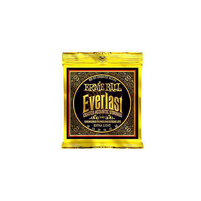 ERNIE BALL ( アーニー・ボール ) / EVERLAST COATED 80/20BRONZE EXTRA LIGHT
