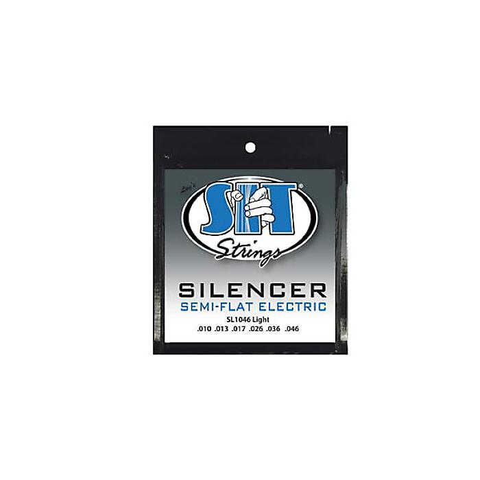 SIT STRINGS ( エスアイティーストリングス ) / SL1046 Silencer Semi Flat Electric Light