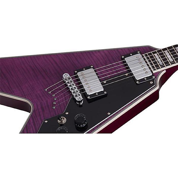 SCHECTER ( シェクター ) ／ V-1 CUSTOM Trans Purple の激安通販