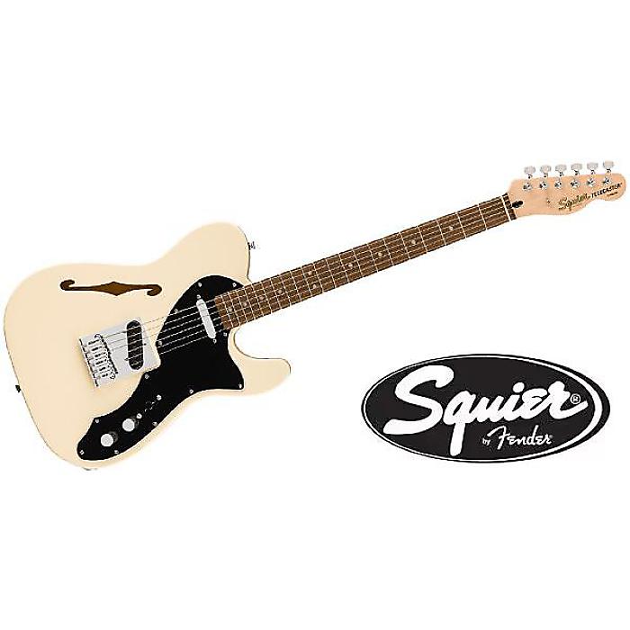 SQUIER ( スクワイヤ ) / Affinity Series TeleThinline, L FB, BlackPG Olympic White