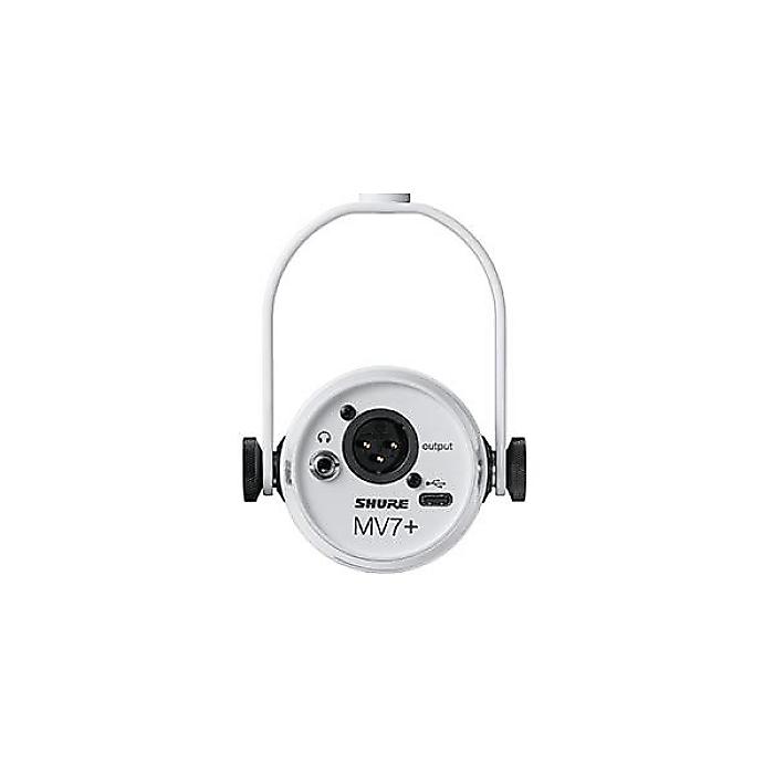 SHURE ( シュア ) ／ MV7+ ポッドキャストマイクロホン（ホワイト） の
