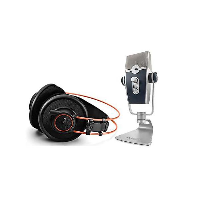 AKG ( アーカーゲー ) / LYRA USBマイク+K712PRO 開放型モニターヘッドホン セット