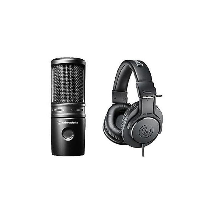 audio technica ( オーディオテクニカ ) / AT2020USB-X ATH-M20x レコーディング・配信セット
