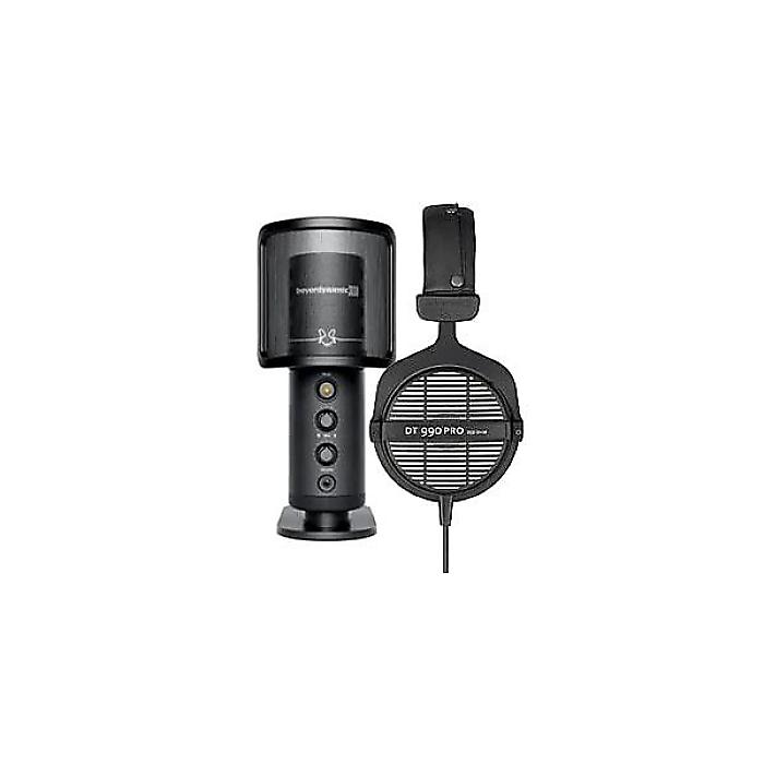 beyerdynamic ( ベイヤーダイナミック ) / FOX USBマイク + DT990PRO モニターヘッドホン 配信セット