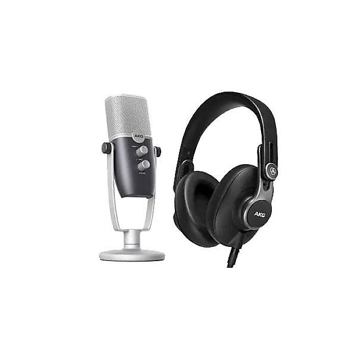 AKG ( アーカーゲー ) / Ara USBマイク + K371 密閉型ヘッドホン セット