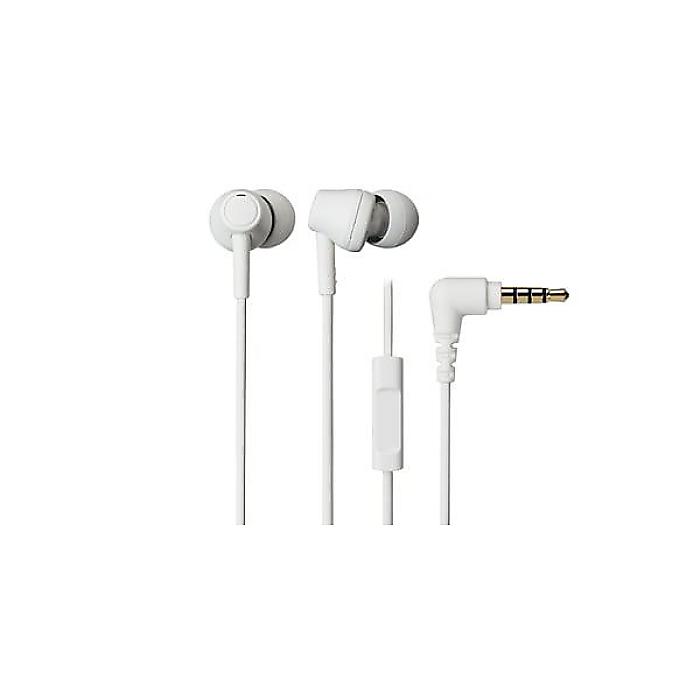 audio technica ( オーディオテクニカ ) / ATH-CK350XiS WH カナル型イヤホン マイクリモコン付き