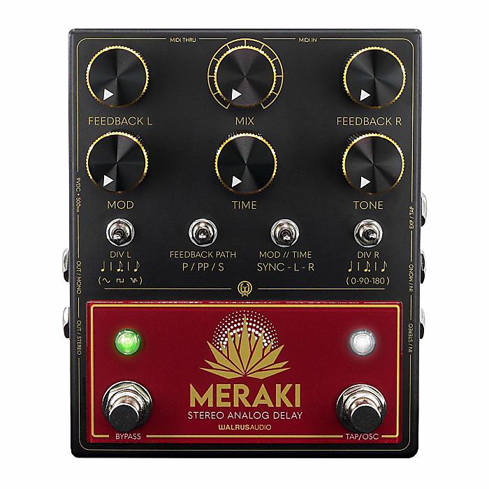 Walrus Audio(ウォルラスオーディオ) / MERAKI Stereo Analog Dual Delay WAL-MERAKI ディレイ