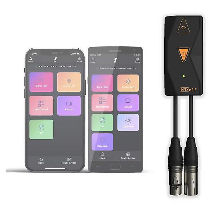 Pknight / DMXelf 5ピン 多機能 DMXテストツール DMXテスター