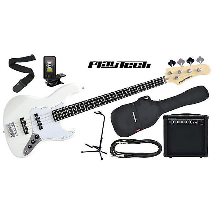 PLAYTECH ( プレイテック ) / JB420 White エレキベース 初心者入門セット