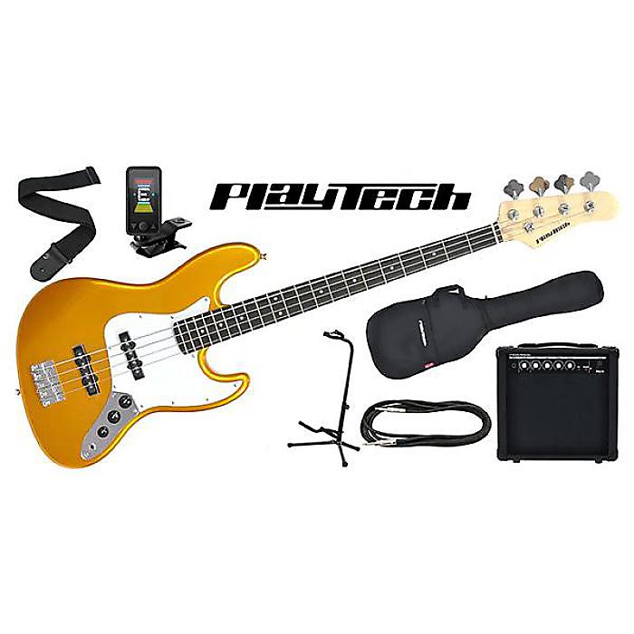 PLAYTECH ( プレイテック ) / JB420 Gold エレキベース 初心者入門セット