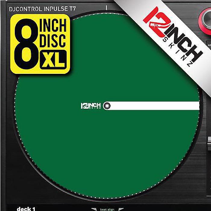 12inch SKINZ / Hercules Inpulse T7 専用コントロールディスク (単品) フォレスト(ドットパターン) 直径8インチ/XLサイズ